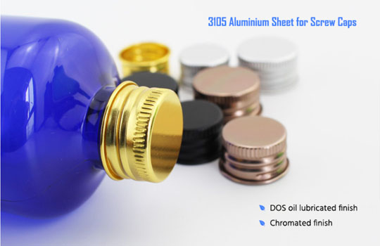 3105 Aluminium PP Cap Sheet